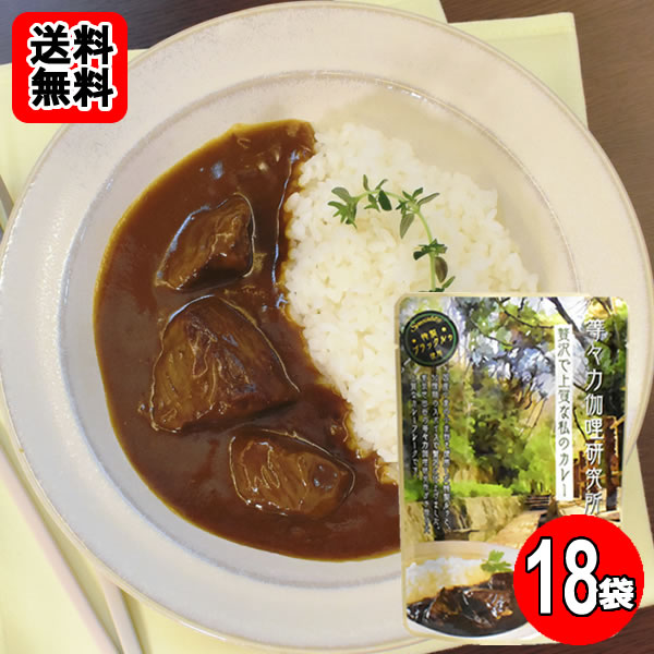 Rakuten - 等々力黒カリー スパイシーな中辛 カレーフレーク 3～4皿分入り×18袋お買い得セット 特性ブラックルウ使用【送料無料】