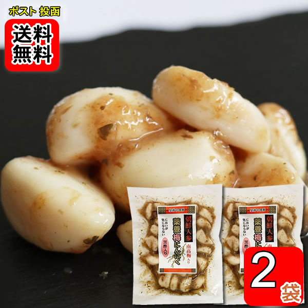 訳あり品フードロス 薬養梅にんにく 120g×2袋お試しセット においが気にならない 漬物 ASフーズ賞味期限2024年10月15日のサムネイル