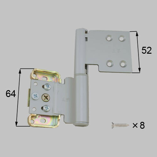 LIXIL(トステム)　リビング建材用部品室内窓用丁番上用(右)【MDTY43FR】