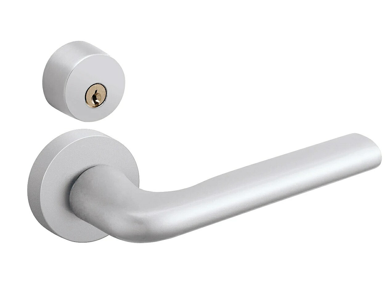 Rakuten - WOODONE　ウッドワンドア部材　レバーハンドル(RA型・鍵付錠)　【ZH11RA4-B】