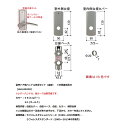 YKK-AP 室内ドア用ハンドル台座セット(空錠)【HHJ-0922K】