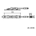 YKK-AP　玄関ドア部材フランス落し・受け　フランス落し【HH2K33195455】