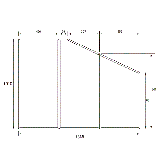 パナソニック　風呂フタ(長辺1368ミリ×短辺1010ミリ:組みフタ:台形:3枚:切り欠きなし)【RL91041SC】※本品はRL91041SD…