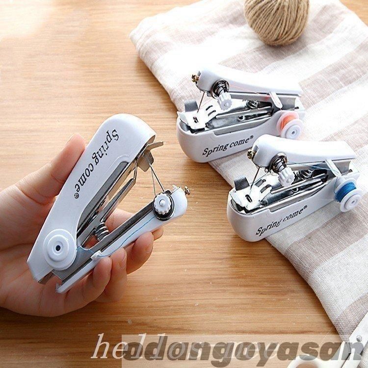 ミニ手動ミシン家庭用ポータブルハンドミシンハンディミシンDIY手作電池不要初心者自宅裁縫コンパクト片手で縫えるマスク手作りほつれ仮縫い