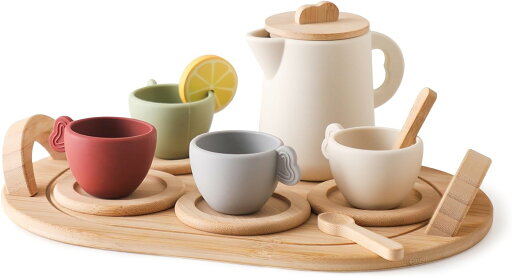 【楽天スーパーSALE】アフタヌーンティーセット おもちゃ おままごと シリコン製 お茶会 ティーセット ティートレイセット ごっこ遊び コミュニケーション能力アップ 知育玩具 出産祝い 入園祝い 親子遊び 保育所児童館用品 誕生日 クリスマス 新年 贈り物 【楽天スーパーSALE】アフタヌーンティーセット おもちゃ おままごと シリコン製 お茶会 ティーセット ティートレイセット ごっこ遊び コミュニケーション能力アップ 知育玩具 出産祝い 入園祝い 親子遊び 保育所児童館用品 誕生日 クリスマス 新年 贈り物