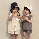 セットアップ キッズ ベビー服 女の子 男の子 子供服 シャツ ショートパンツ 韓国こども服 夏服 おしゃれ 可愛い 赤ちゃん ルームウェア 部屋着 春 夏 誕生日 出産お祝い プレゼント 入園 入学 保育園 幼稚園 お出かけ 80 90 100 110 120 130 140 150cm