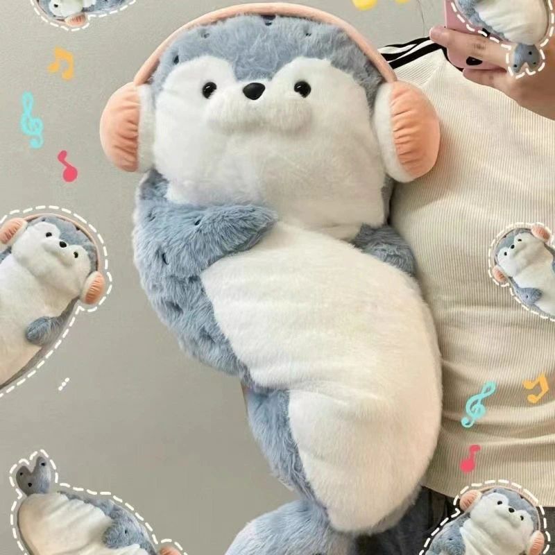 【送料無料】ラッコ アザラシ 海洋生物 ぬいぐるみ ねむねむ 抱きまくら かわいい ねむねむ ネムネム 可愛い やわらかい もこもこ クッション ぬいぐるみ ギフト プレゼント 枕 抱き枕 まくら 癒しグッズ クリスマスプレゼント 新年 誕生日 プレゼント 40cm 70cm