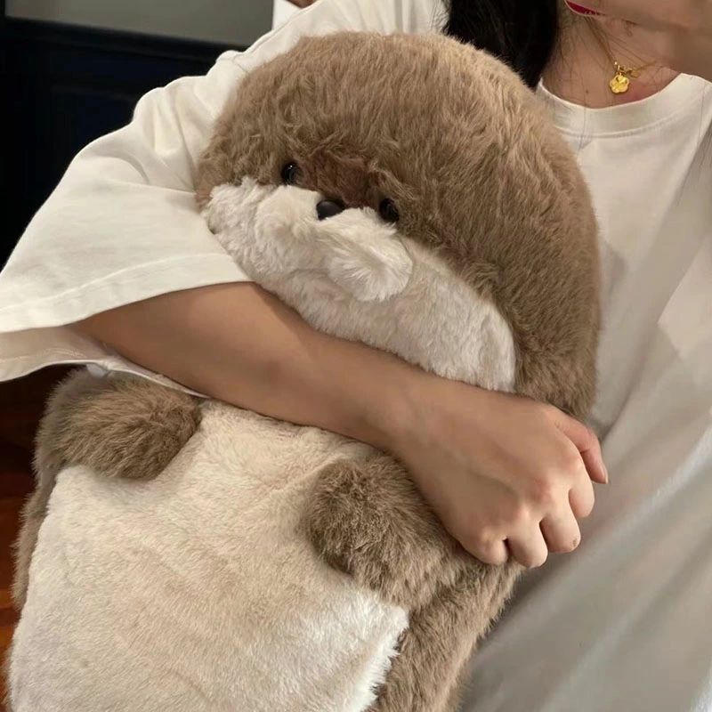 【送料無料】ラッコ アザラシ 海洋生物 ぬいぐるみ ねむねむ 抱きまくら かわいい ねむねむ ネムネム 可愛い やわらかい もこもこ クッション ぬいぐるみ ギフト プレゼント 枕 抱き枕 まくら 癒しグッズ クリスマスプレゼント 新年 誕生日 プレゼント 40cm 70cm