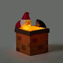 【楽天スーパーSALE】クリスマス飾り 煙突サンタ インテリア 置物 飾り デコレ クリスマス イルミネーション かわいい おしゃれ 電飾 店舗 子供 ディスプレイ 飾り LED サンタクロース 雰囲気 おしゃれ プレゼント 電池式 部屋 雰囲気満々(4)
