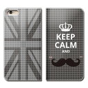 Galaxy Note20 Ultra 5G SCG06 スマホ ケース 手帳型 ベルトなし Keep Calm 格言 イギリス スマホ カバー パロディ06 eb16502_01(2)