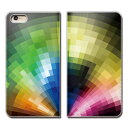iPhone8 Plus 5.5 iPhone8Plus ケース 手帳型 ベルトなし アブストラクト アート クール スマホ カバー stylish01 eb07804_01(2)