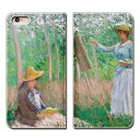 Google Pixel 5 G5NZ6 スマホ ケース 手帳型 ベルトなし アート 芸術 モネ 読書 シュザンヌ スマホ カバー 絵画03 eb22602_01(2)