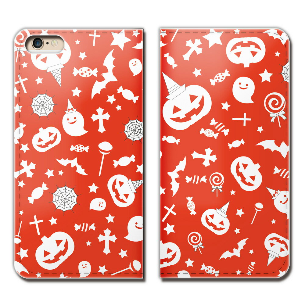 Xperia Ace SO-02L スマホ ケース 手帳型 ベルトなし パンプキン パーティ Halloween スマホ カバー ハロウィン01 eb25002_05