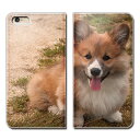 Xperia 5 II A002SO スマホ ケース 手帳型 ベルトなし 犬 いぬ イヌ ペット コーギー スマホ カバー 犬02 eb26601_05(2)