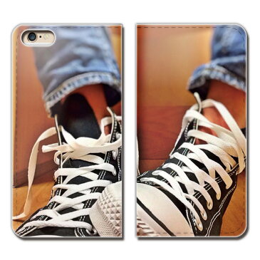 iPhone6s Plus 5.5 iPhone6sPlus ケース 手帳型 ベルトなし ジーンズ デニム スニーカー 靴 スマホ カバー デニム02 eb27003_02