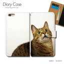 AQUOS wish3 ケース 手帳型 SH-53D 猫 ねこ ネコ スマホケース 手帳型 スマホカバー スマホ ケース 手帳 携帯ケース e031803_01 動物 アクオス あくおす シャープ(2)