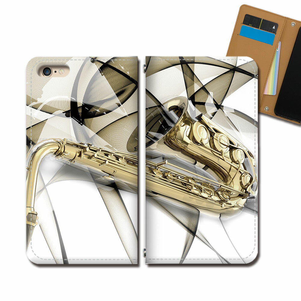 Google Pixel 5a(5G) G4S1M スマホ ケース 手帳型 ベルトなし 音楽 楽器 バンド 演奏 サックス スマホ カバー MUSIC eb31501_04
