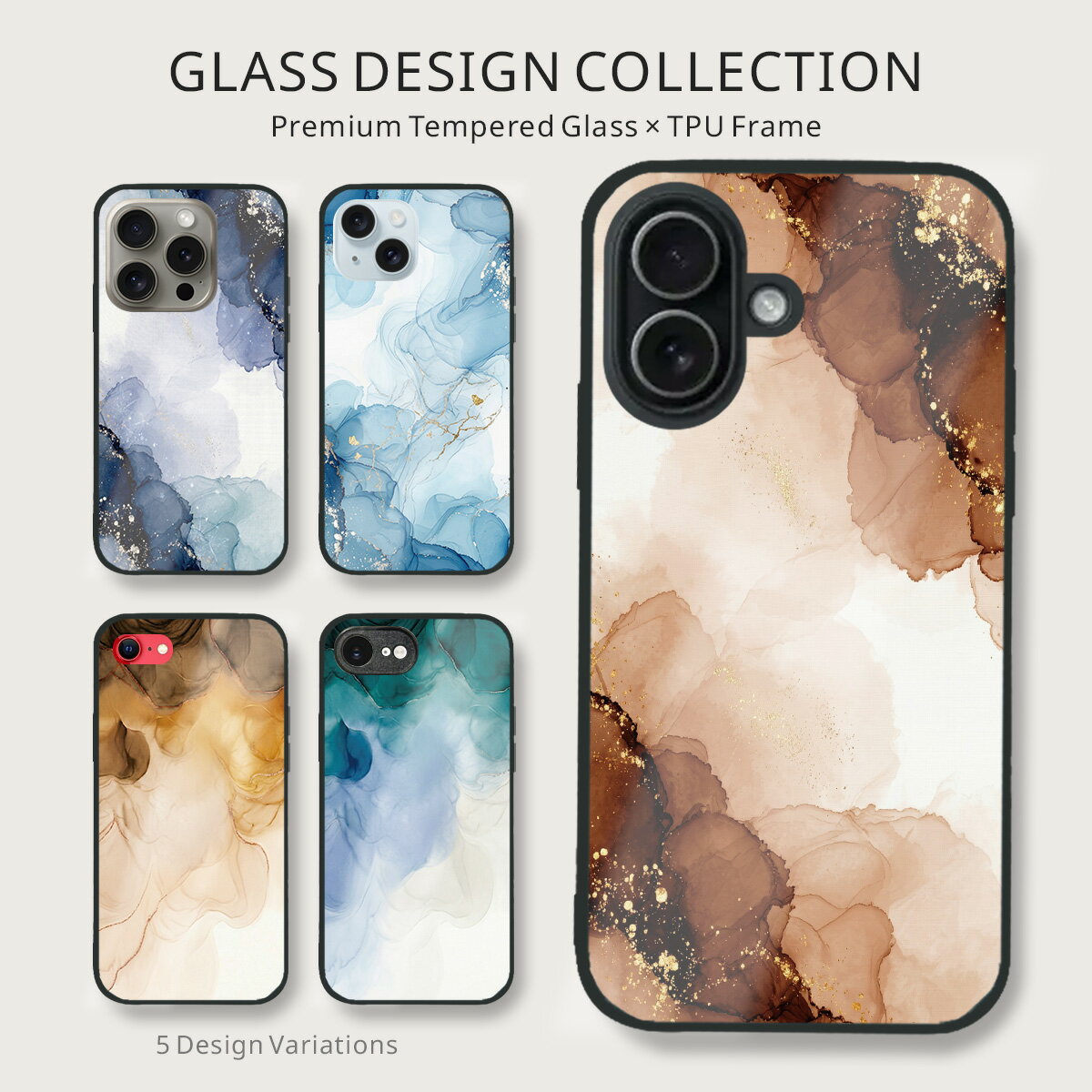 ▪️新品未使用▪️アルコールインクアートiPhoneケース16Pro iPhone16】黒×白×シルバーラメ/夜の雪/アルコールインクアート
