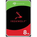 ST8000VN002 3.5インチ内蔵HDD / 8TB / 5400rpm / IronWolfシリーズ / データ復旧サービス3年付 / 国内正規代理店品