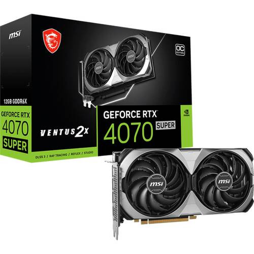 GeForce RTX 4070 SUPER 12G VENTUS 2X OC