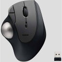 M-IT10DRBK 2.4GHz無線トラックボール ”IST”5ボタン 人工ルビーモデル ブラック