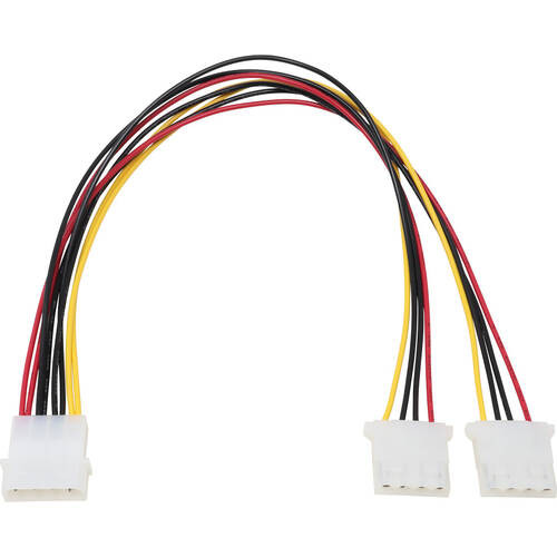 二股電源ケーブル 30cm D2-1505C