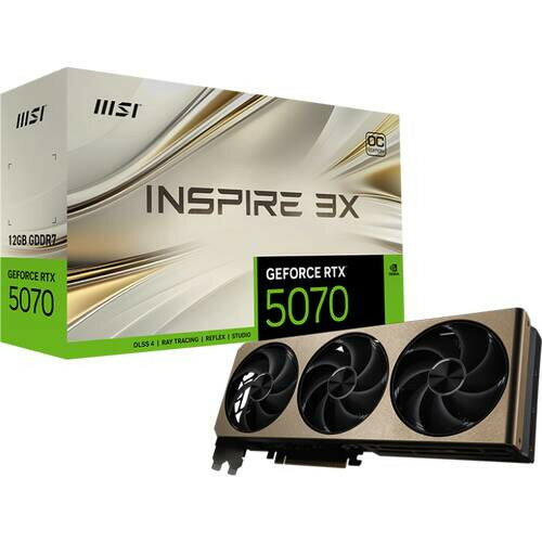 GeForce RTX 5070 12G INSPIRE 3X OC