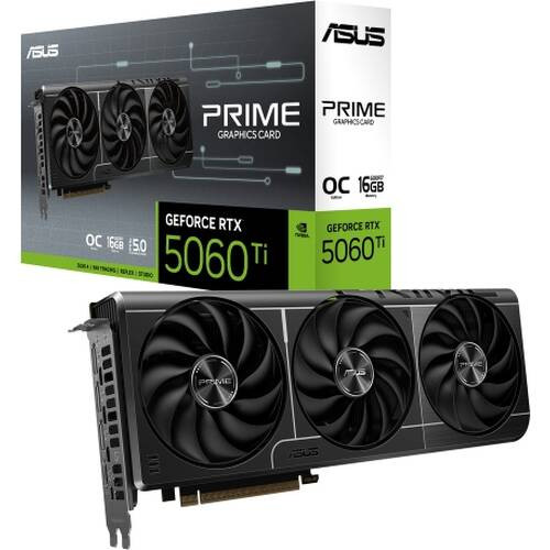 PRIME GeForce RTX 5060 Ti 16GB GDDR7 OC Edition　PRIME-RTX5060TI-O16G