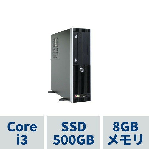 スリム型PC AeroSlim RS3J-A260B/CP1 Core i3-14100 /8GBメモリ /500GB SSD /DVDマルチドライブ