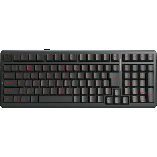 F99J-SI-BG 有線/USB無線/Bluetooth対応 日本語配列99キー Silent Irishメカニカルスイッチ Black ゲーミングキーボード