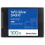 WDS500G3B0A 2.5¢SSD / 500GB / WD Blue SATA SSD 2.5꡼ / Źʡ