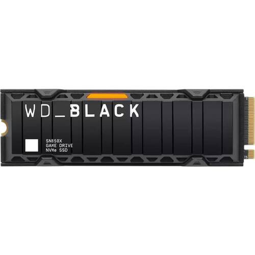 WDS100T2XHE M.2 NVMe 内蔵SSD / 1TB / PCIe Gen4x4 / With Heatsink / WD_BLACK SN850X NVMe SSDシリーズ / PS5動作確認済 / 国内正規代理店品