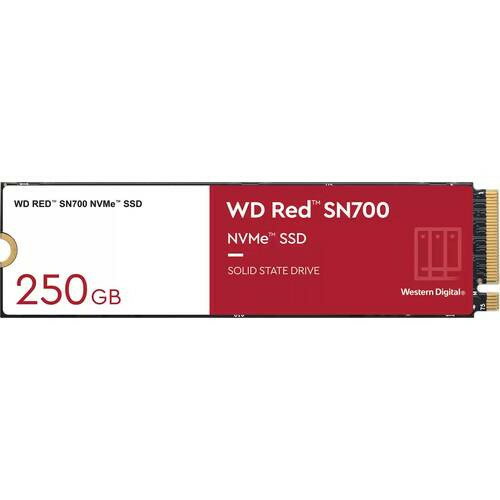 WDS250G1R0C ［M.2 NVMe 内蔵SSD / 250GB / PCIe Gen3x4 / WD Red SN700 NVMe SSDシリーズ / 国内正規代理店品］