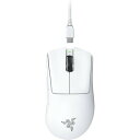 DeathAdder V3 Pro (White Edition) 有線/USB無線 30000DPI 5ボタン 超軽量64g ワイヤレスゲーミングマウス 【日...