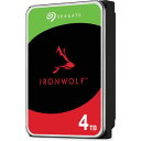 ST4000VN006 3.5インチ内蔵HDD / 4TB / 5400rpm / IronWolfシリーズ / データ復旧サービス3年付 / 国内正規代理店品