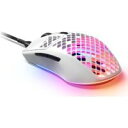SteelSeries Aerox 3 Snow 2022 EDITION (62603J) 有線 8500dpi 6ボタン 超軽量59g ゲーミングマウス ホワイト
