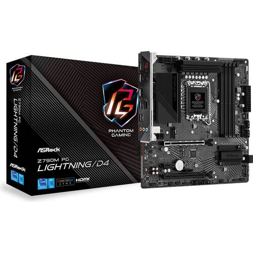 Z790M PG Lightning/D4 PCIe 4.0б
