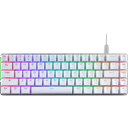 M602 FALCHION ACE/NXRD/WHT/US/ABS 有線 英語配列65%サイズ ゲーミングキーボード メカニカル赤軸 ホワイト