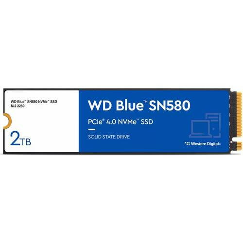 WDS200T3B0E M.2 NVMe 内蔵SSD / 2TB / PCIe Gen4x4 / WD Blue SN580 NVMe SSDシリーズ / 国内正規代理店品