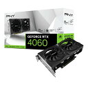 PNY GeForce RTX 4060 8GB STANDARD DUAL FAN　VCG40608DFXPB1