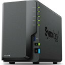 Synology シノロジー ビジネス向け 2ベイ オールインワン NAS サーバービジネス向け 2ベイ オールインワン NAS サーバー■ ドライブベイ数：2■ 幅：108mm■ 奥行：232.2mm■ 高さ：165mm■ プロセッサー ： Intel Celeron J4125■ メモリ ： 2GB DDR4（最大6GBまで対応）■ 対応ストレージ ： 3.5/2.5インチ SATAドライブ×2■ LANポート ： Gigabit RJ-45 Ethernet port×2■ RAID ： Synology Hybrid RAID、Basic、JBOD、RAID 0/1■ USB ： USB 3.2 Gen 1 × 2■ ファン ： 92mmファン ×1■ 対応IPカメラ数：最大25台（2台分の無料カメラライセンス付き）◎ 詳細な仕様についてはメーカーサイトをご確認ください。※ 製品及び付属品のデザイン・色・仕様等は予告なく変更される場合があります　 これによる返品・交換には対応できませんので予めご了承ください