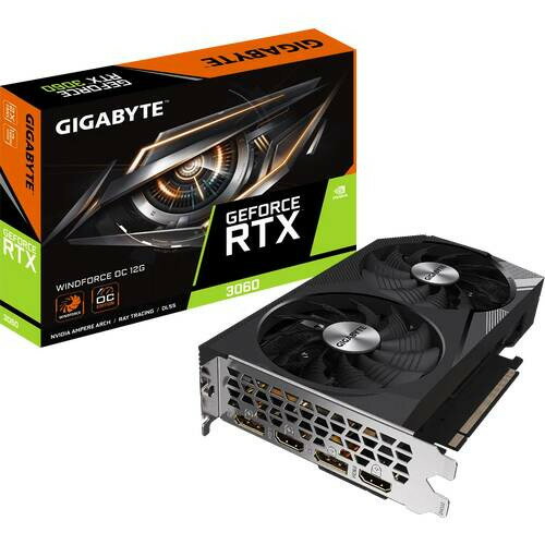 GeForce RTX 3060 WINDFORCE OC 12G (rev. 2.0)　GV-N3060WF2OC-12GD 1