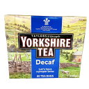 ヨークシャーティー デカフェ Yorskshire Tea Decaf 80bags 紅茶 80ティーバッグ ヨークシャー ティー カフェインレス イギリス 【英国..