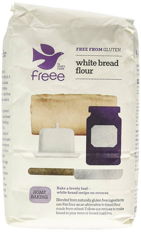 Oet[ pp  (1kg x 5) Doves Farm Gluten Free White Bread Flour (Pack of 5) OeȂ p  zCgubh ܂Ƃߔypiz