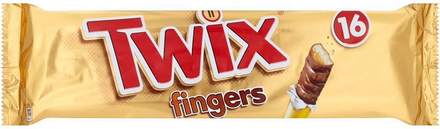 Twix Biscuit Fingers トゥウィックス ビスケットフィンガー (16x23g) チョコバー チョコレートバー チョコ お菓子 輸入菓子 イギリス..