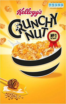 ケロッグ クランチーナッツ コーンフレーク Kellogg's Crunchy Nut Cornflakes (500g) 【海外直送品】