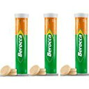 Berocca Orange Flavour (15 tablets x 3) ベロッカ ビタミン サプリ 15錠 X 3本 まとめ買い VitaminC B群 葉酸 カルシウム 亜鉛 マグネシウム