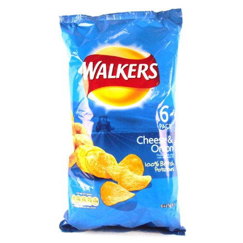 EH[J[Y |eg`bvX `[YIjI Walkers Crisps Cheese & Onion 25g x 6 HׂTCY ypiz (ܖ: 12T)