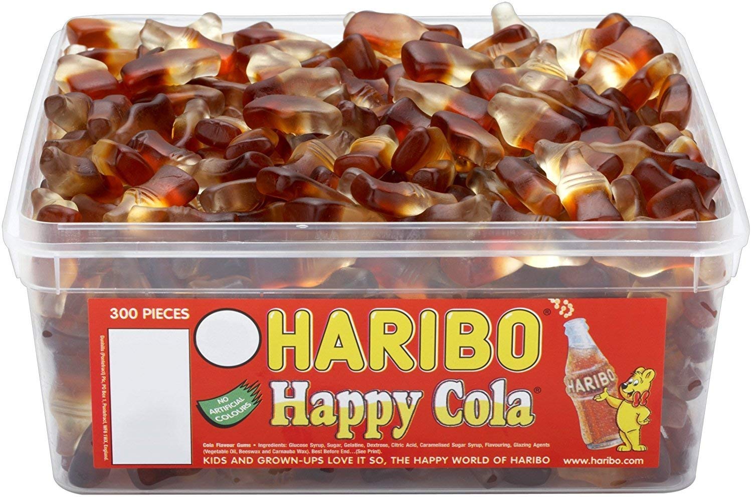 Haribo Happy Cola 960g ハリボー ハッピーコーラ 大容量 グミ コーラ味 960g 輸入菓子【英国直送品】