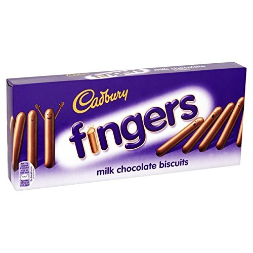 キャドバリーミルクフィンガーチョコレート Cadbury Milk Chocolate Finger 114g フィンガーチョコ ビスケット ミルクチョコレート